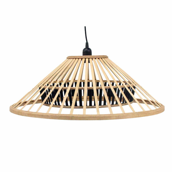 Deckenlampe DKD Home Decor Braun Bambus 50 W (60 x 60 x 21 cm)