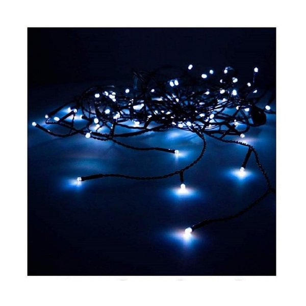 LED-Lichterkette EDM Blau 1,8 W (2 X 1 M)