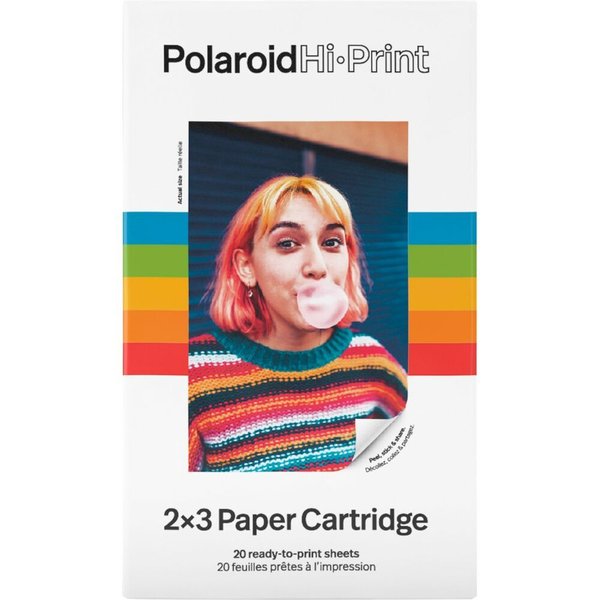 Glänzendes Photopapier Polaroid