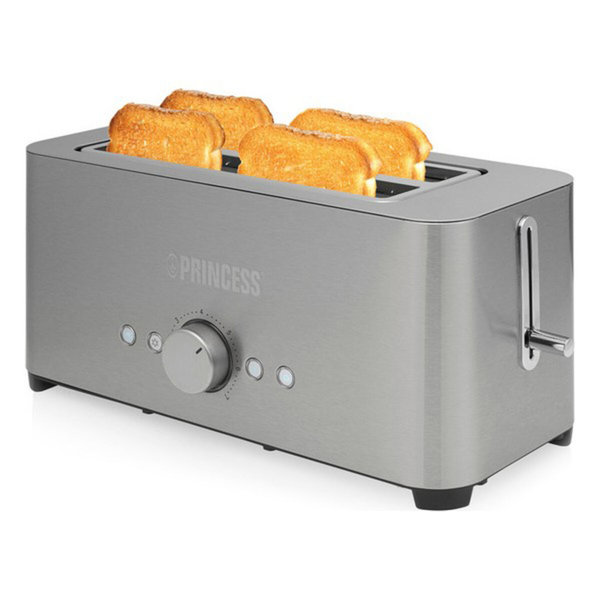 Toaster Princess 142336 Edelstahl 1400 W