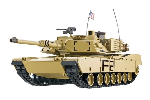 RC Panzer "M1A2 Abrams" 1:16 Heng Long -Rauch&Sound +Stahlgetriebe und 2,4Ghz -V 7.0